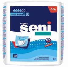 Seni Super Extra Small, 10db